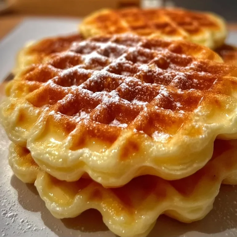 Recette de gaufres maison croustillantes et savoureuses.