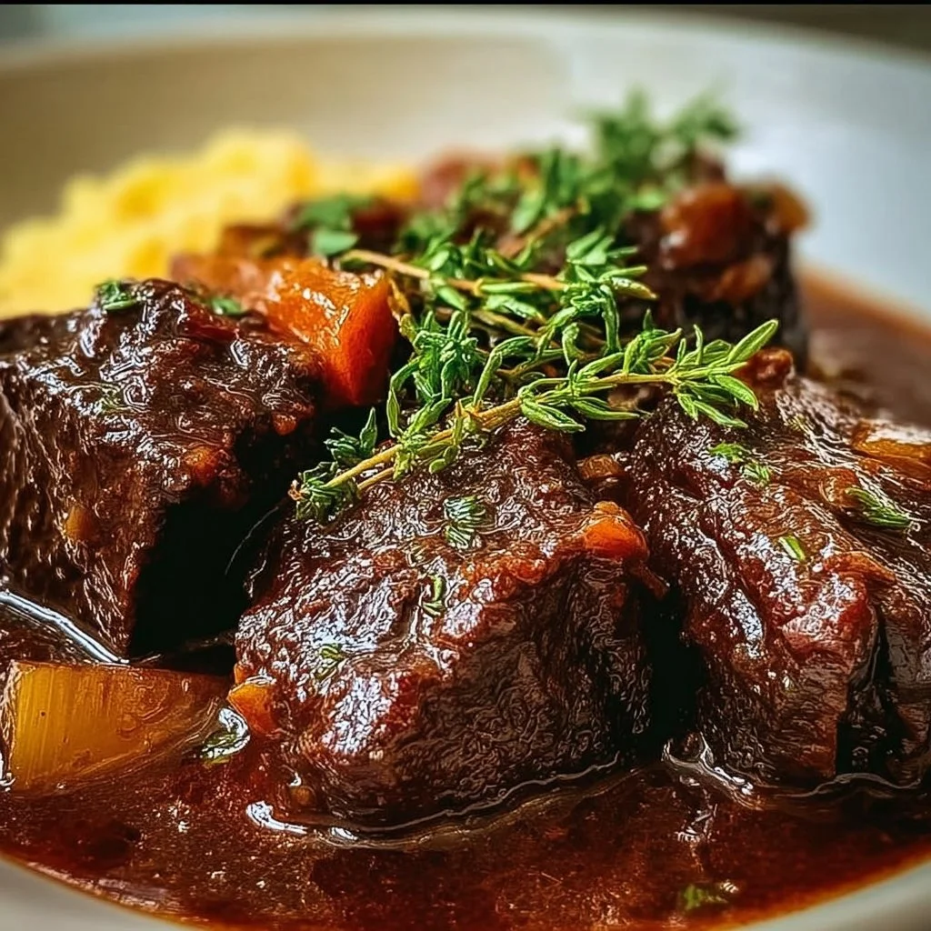 Joue de boeuf mijotée à l’ancienne