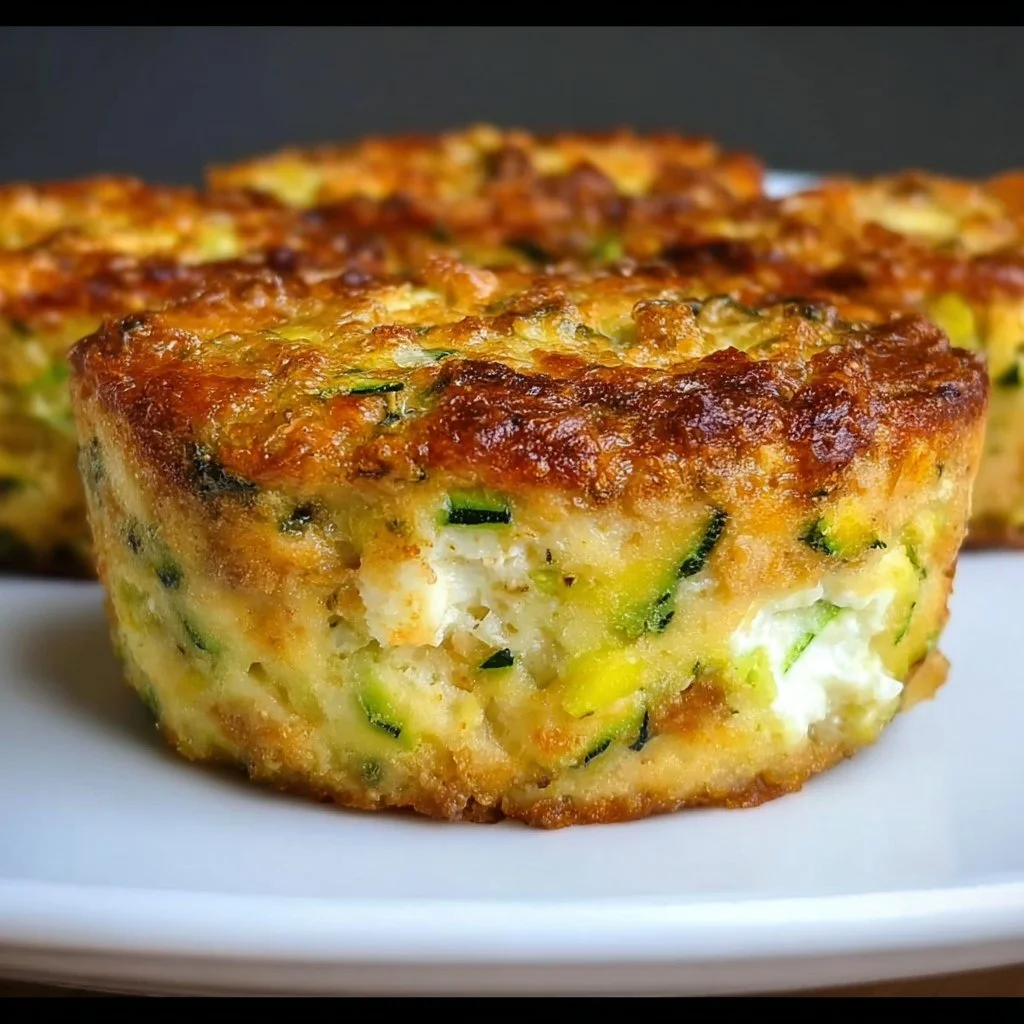 Moelleux au chèvre et à la courgette