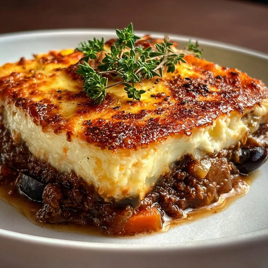 Moussaka grecque