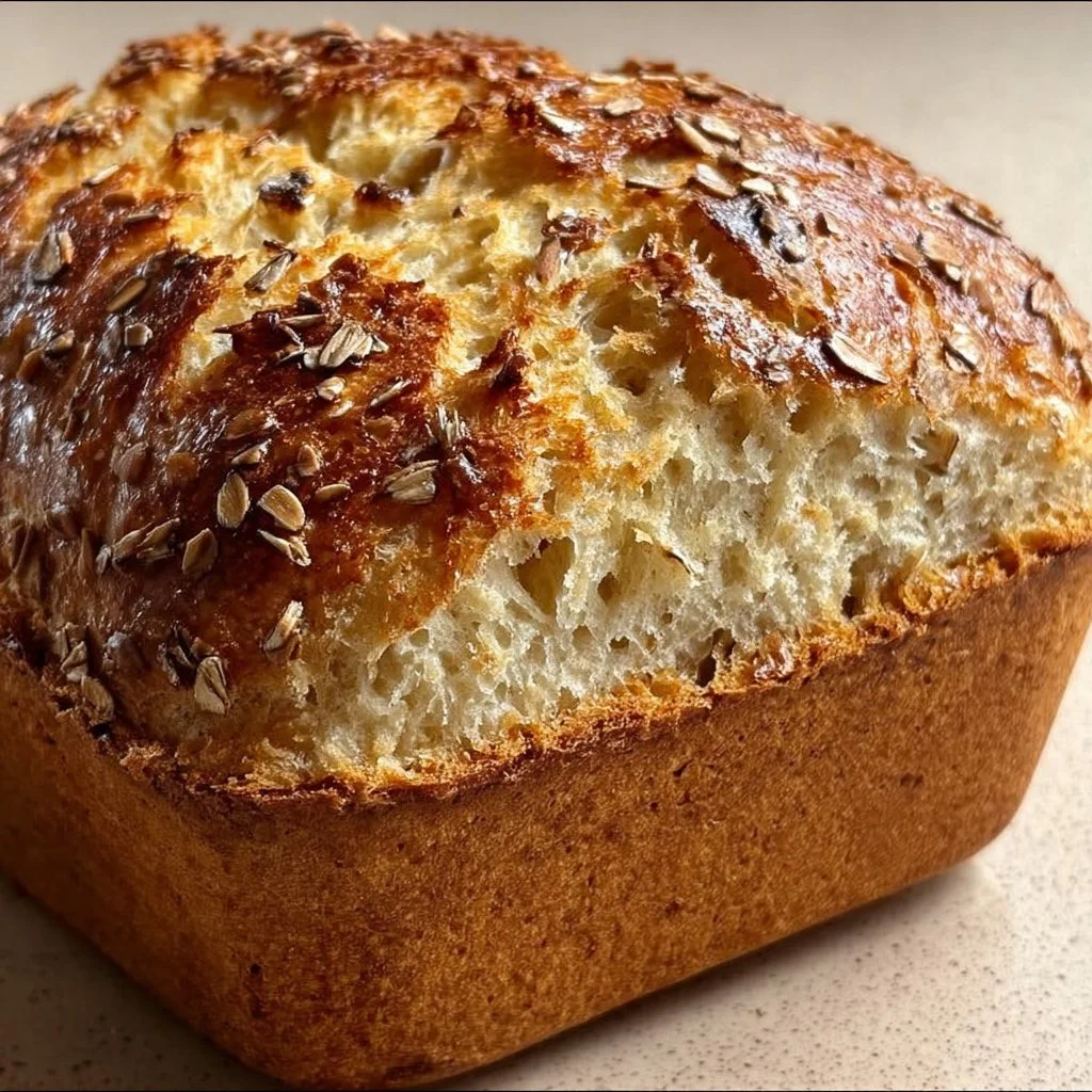 Pain aux Flocons d'Avoine en 5 Minutes