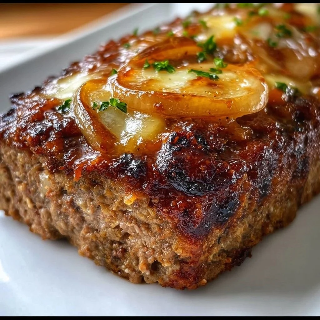 Pain de Viande à l’Oignon Français