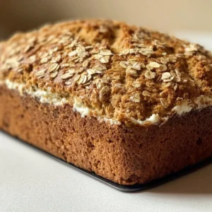 Pain express aux flocons d’avoine et au yaourt grec, recette rapide