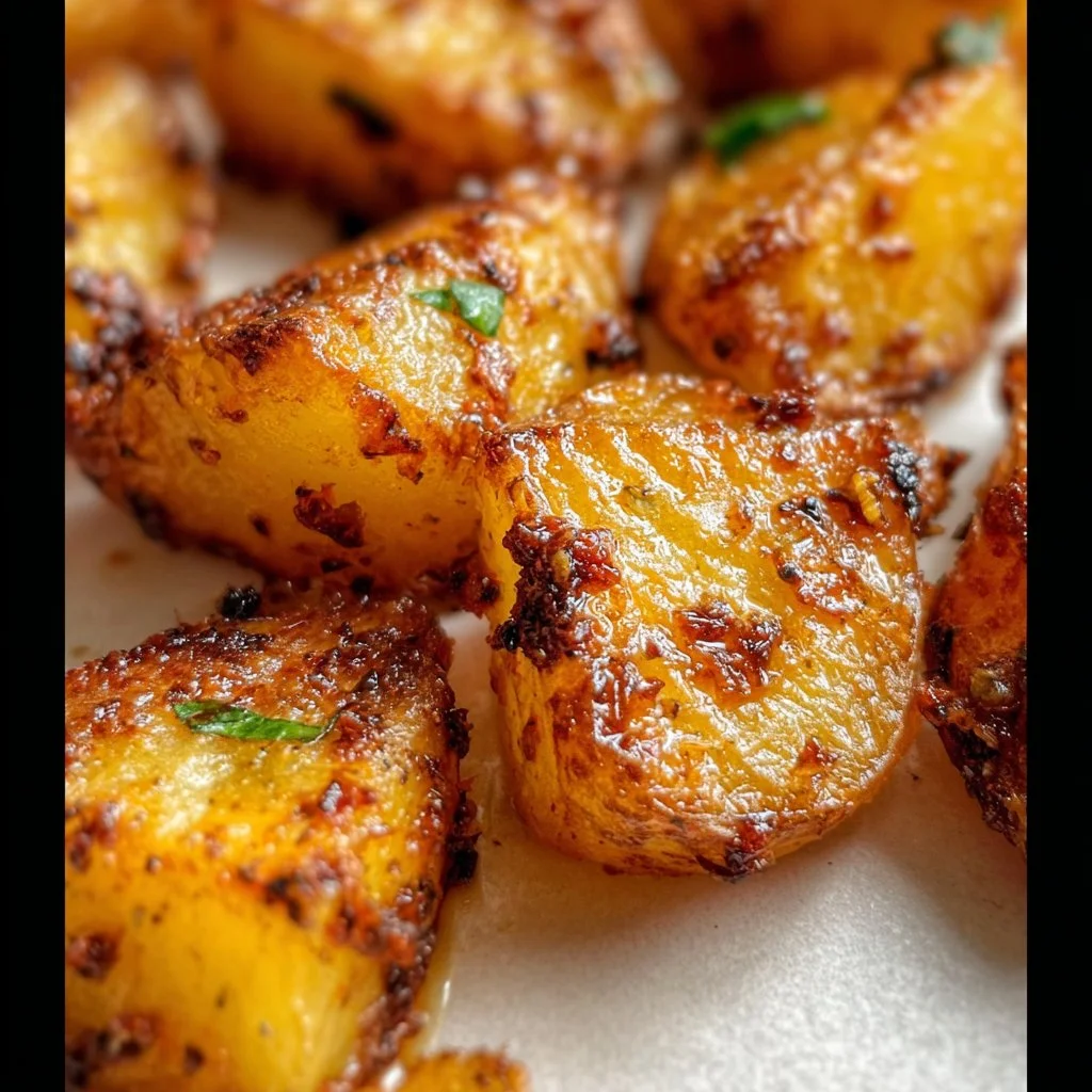 Pommes de terre rôties au four croustillantes et dorées