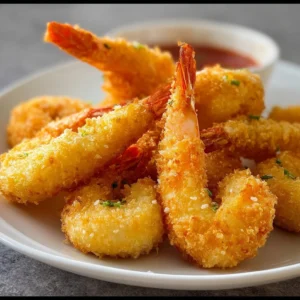 Recette de tempura crevettes cuites à la friteuse à air, légère et savoureuse
