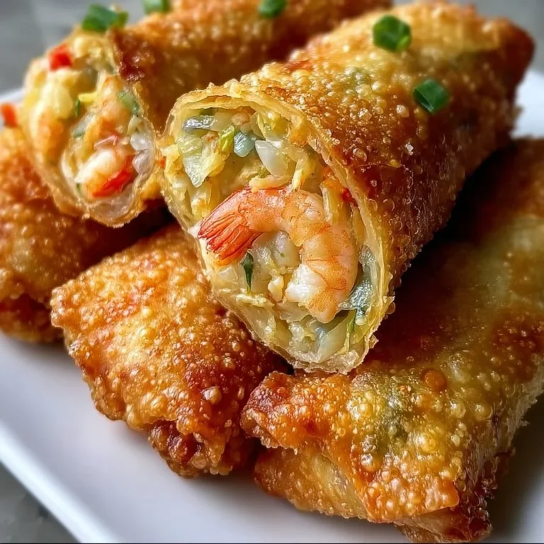 Rouleaux d'œufs aux crevettes et chou, plats savoureux et authentiques