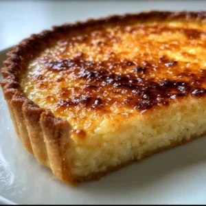 Tarte au Riz de Verviers, un dessert traditionnel belge à base de riz