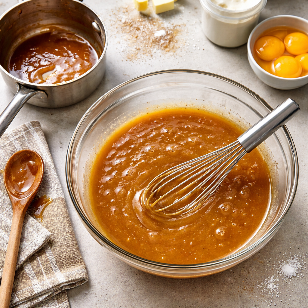 My caramel tart in 30 minutes that impresses guests every time preparation photo