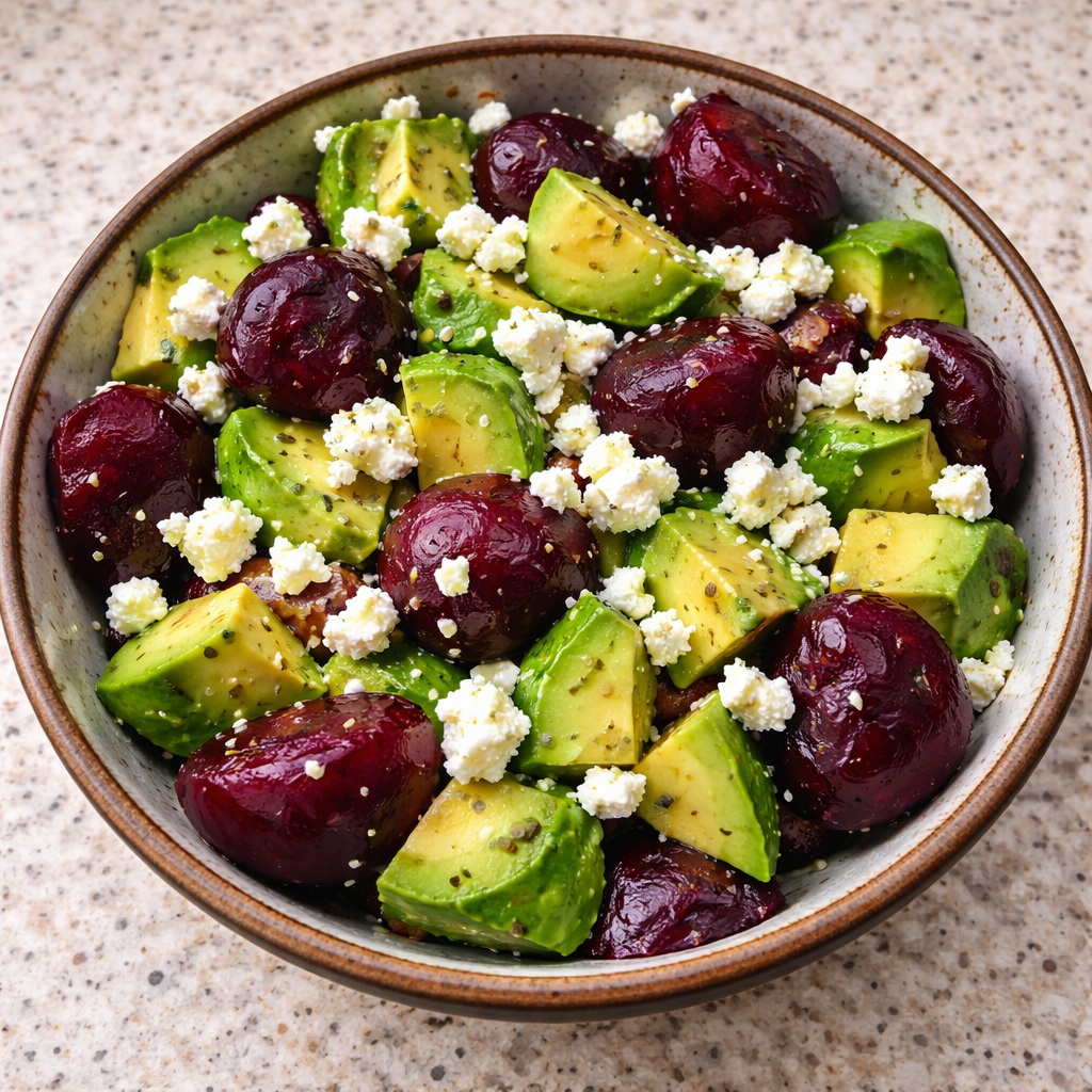 Salade Betteraves, Avocat, Feta : Une Explosion de Saveurs! featured photo