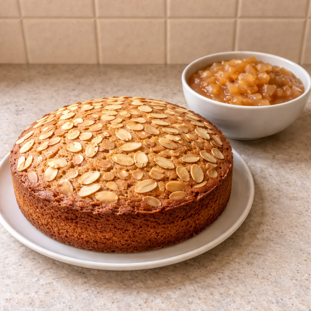 Moelleux aux Amandes et Compote de Pommes : Douceur Fondante pour Petits Goûters Cocooning 🍎🌰 featured photo