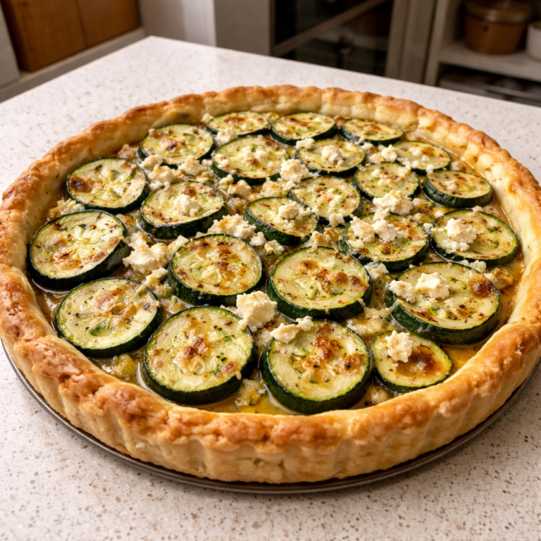 Tarte Courgette Feta featured photo