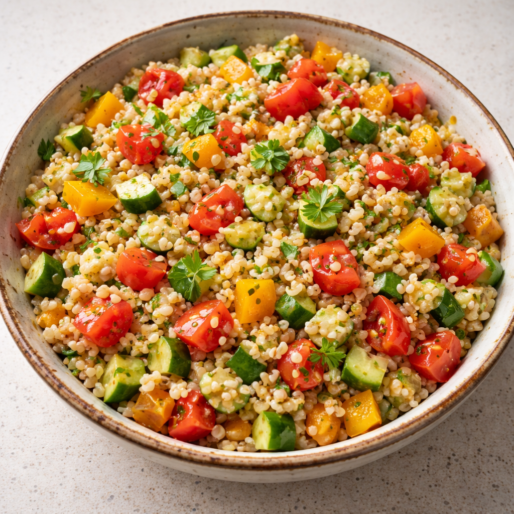 Salade d'orge estivale featured photo