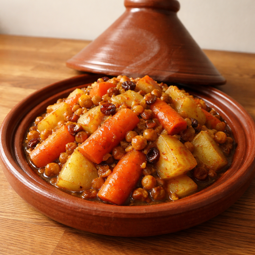 Tajine de légumes d'automne : Un délice réconfortant et sain featured photo