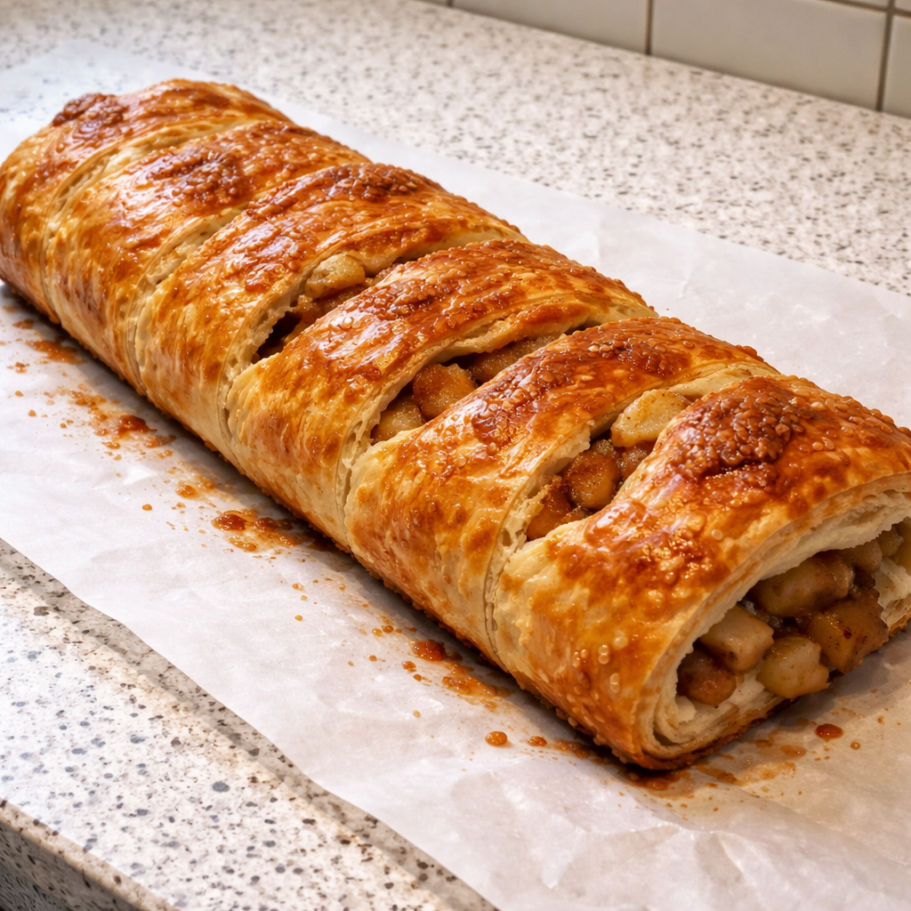 Roulés feuilletés aux pommes featured photo