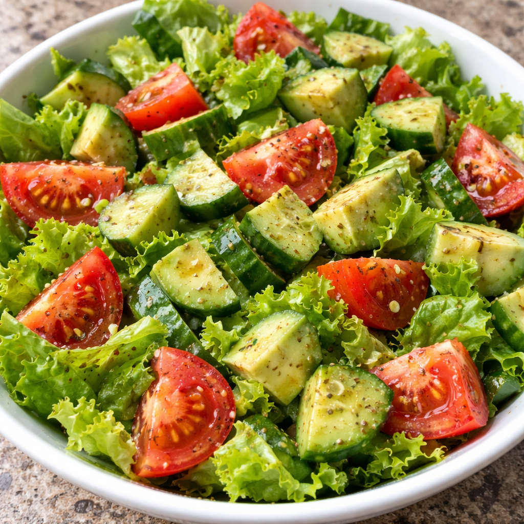 Salade simple et rapide featured photo