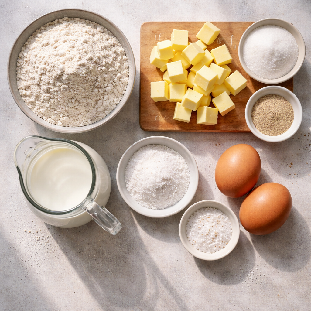 Cruffins Délicieux : Une Recette Incroyable Ultime ingredients photo