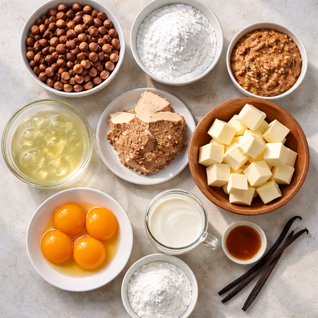 Succès au Praliné ingredients photo