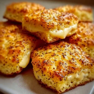 Biscuits à la moutarde et au Comté, croustillants et savoureux.