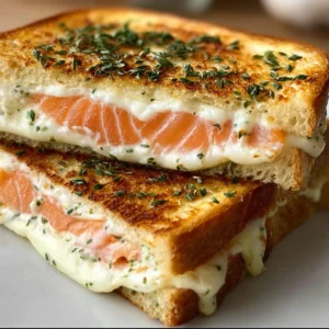 Croque-Monsieur Saumon & Boursin, un plat délicieux et crémeux