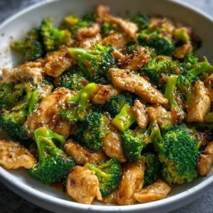 Poulet Sauté au Brocoli - un plat savoureux et rapide à préparer